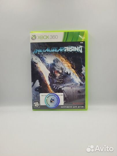 Metal Gear Rising: Revengeance xbox 360 (б/у,англ)