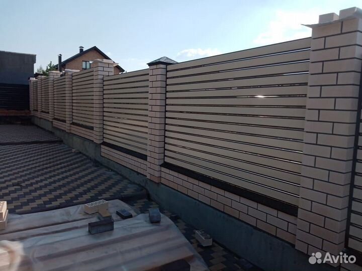 Заборы из планкена