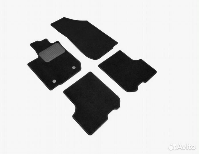 Коврики Renault Logan - II 2013 lecar текстильные