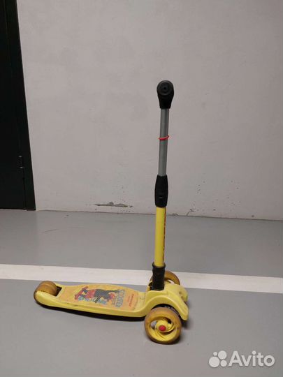 Самокат детский трехколесный kreiss бу