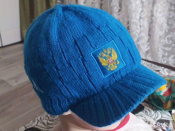 Шапка с козырьком adidas сборной