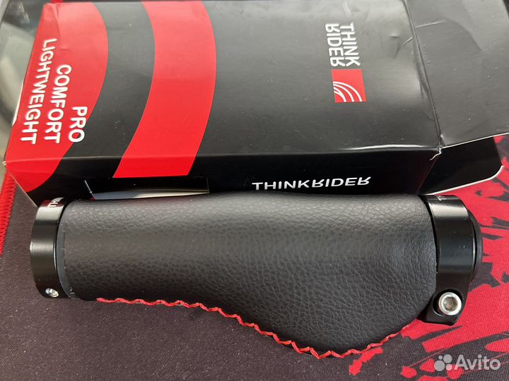 Ручки для велосипеда из волокна и кожи