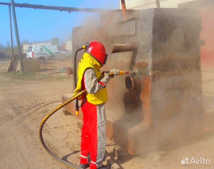 Пескоструй, пескоструйные работы, пескоструйка