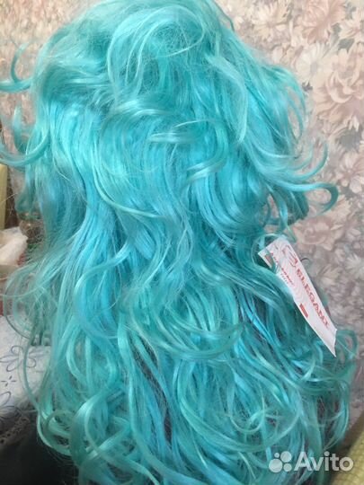 Парик цветной.На мероприятие,мальвина