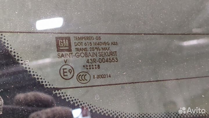 Крышка багажника Cadillac SRX, 2008