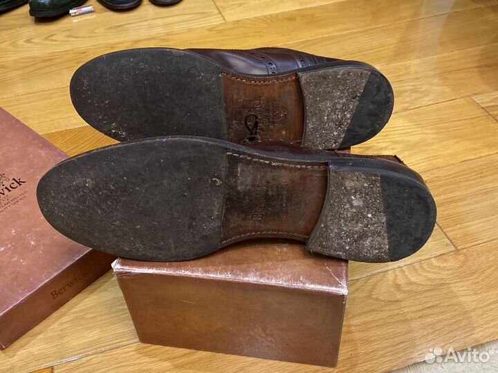 Ботинки дерби berwick размер 10 spain