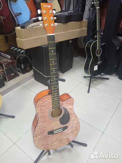 Акустическая гитара, новая, Homage
