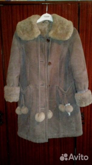 Дубленка на девочку