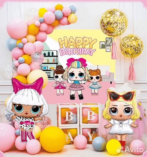 Гирлянда из воздушных шаров