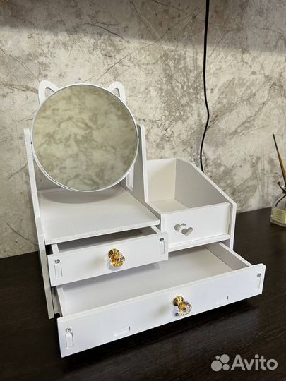 Органайзер для косметики с зеркалом