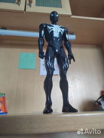 Человек паук Black фигурка