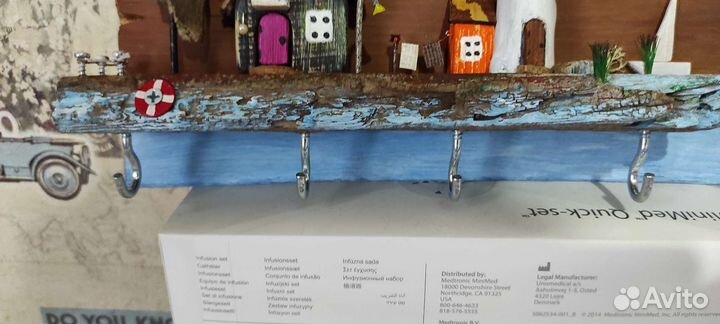 Ключница настенная из дерева