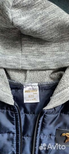 Джинсовая куртка для мальчика 128 134