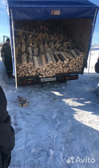 Дрова березовые колотые