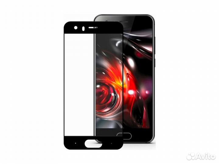 Защитное стекло для Huawei Honor 9 Full Glue (Черн