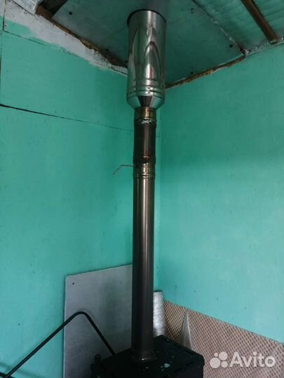 Печь дровяная- газовая