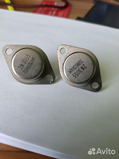 Транзисторы 2N3055 Tungstam СССР