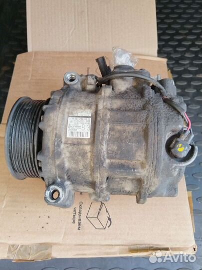 Компрессор кондиционера на Мерседес 164