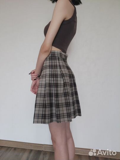 Клетчатая юбка
