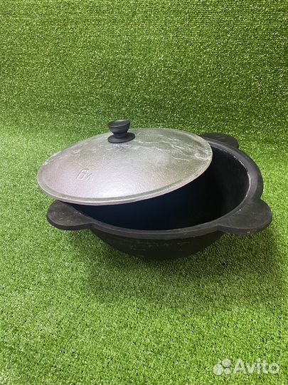 Чугунный казан 6 литров