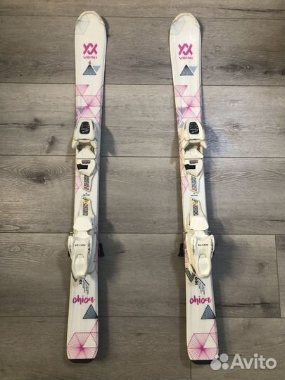 Горные лыжи детские 100 с ботинками