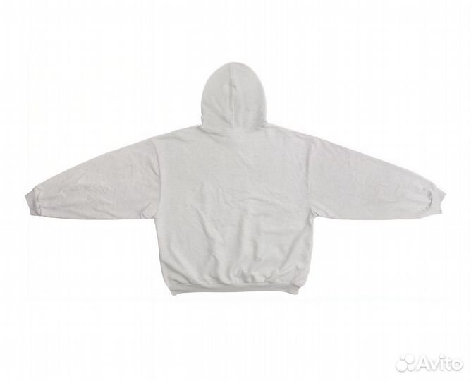 Худи Yeezy Черные Псы Grey (Оригинал)