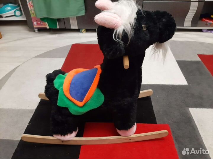 Игрушка качалка козлик