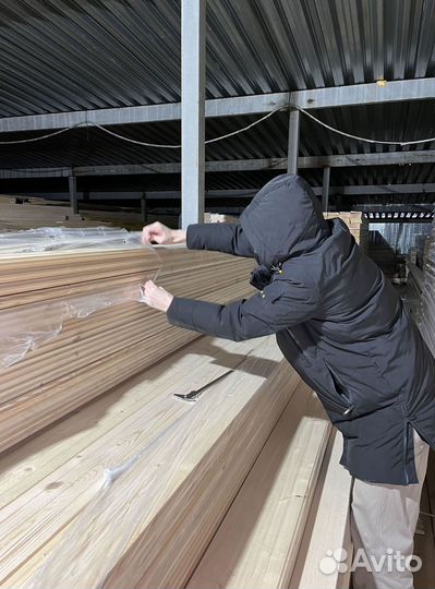 Сосна/ёлка Имитация бруса 3000 мм