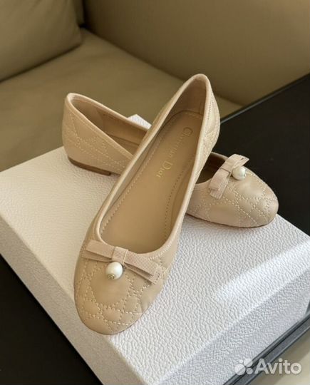 Балетки christian dior