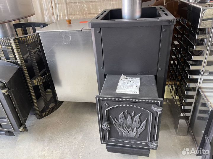 Печь для бани/ Везувий Русичъ аква /Доставка по РФ