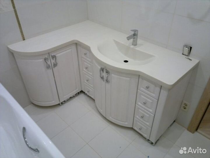 Столешницы из искусственного камня. Замена старых