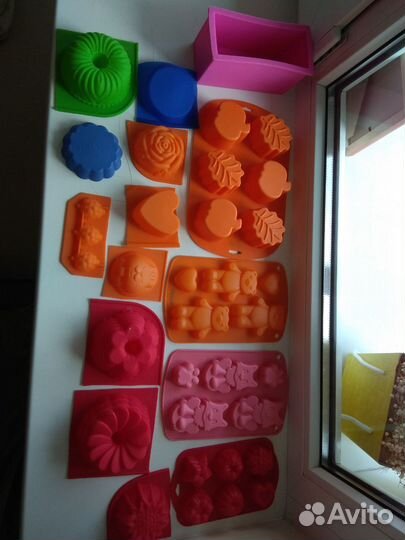 Силиконовые формы для выпечки или мыла