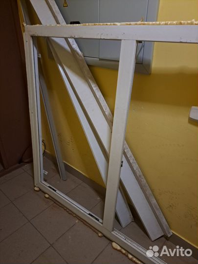 Окно балконное пвх бу