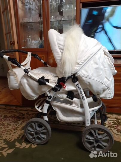 Детские коляски, универсальная 3 в 1, бу