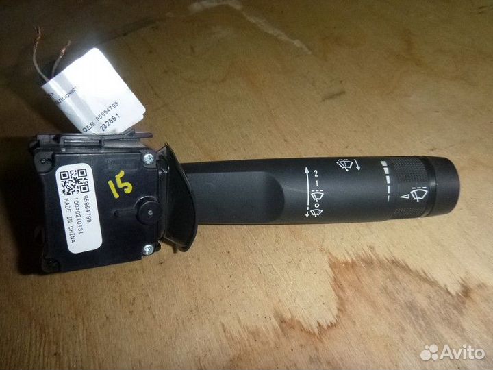 Переключатель стеклоочистителей opel insignia 2008