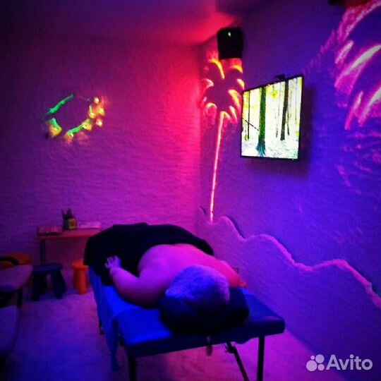 Массаж в соляной комнате для пары (либо одного)