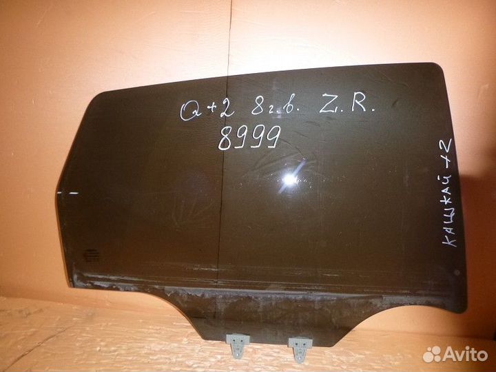 Стекло двери задней правой nissan qashqai J10 2006