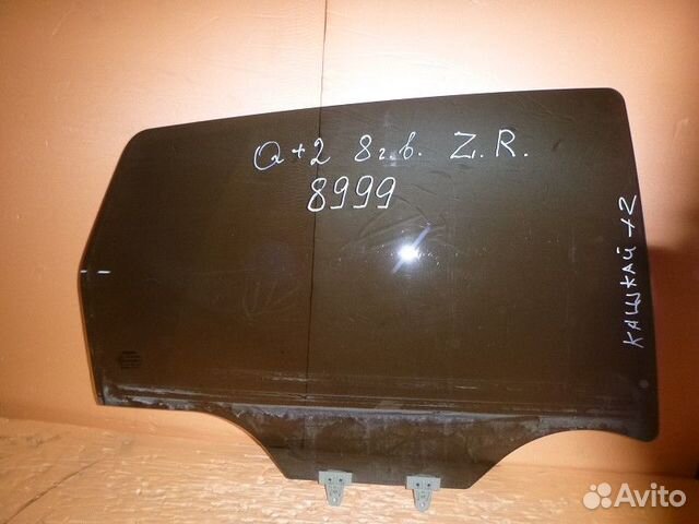 Стекло двери задней правой nissan qashqai J10 2006