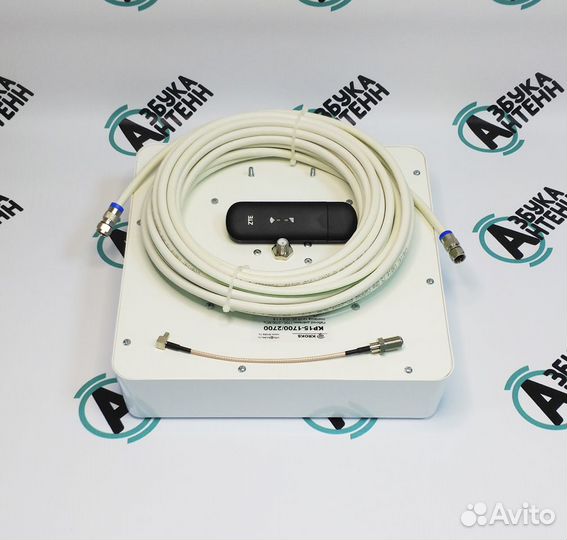 Комплект 4G интернет 4G модем с Wi-Fi и антенной