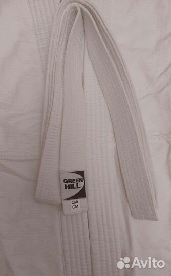 Новый кимоно/костюм для дзюдо/борьбы Green Hill