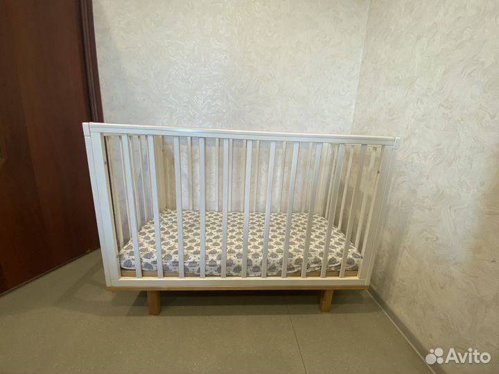 Кровать детская Rant Indy без маятника + матрац