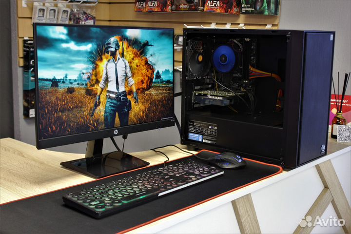 Игровой компьютер Intel Core i5-8400+GTX 1050 4GB