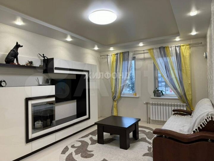 2-к. квартира, 57,1 м², 2/25 эт.