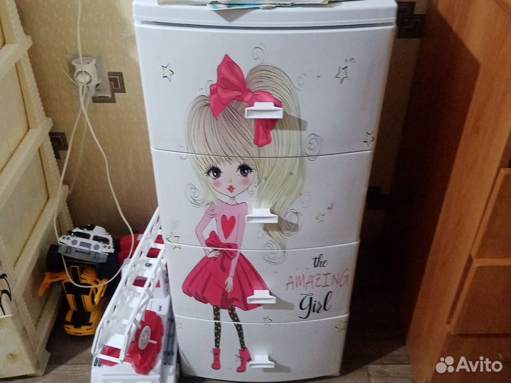 Комод пластиковый бу