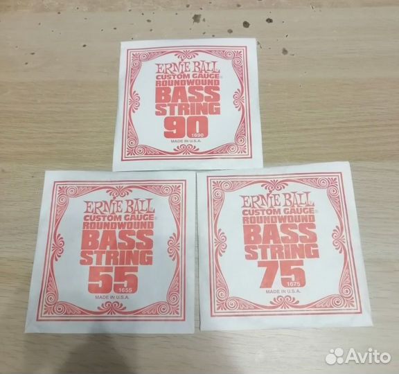 Струны бас Ernie Ball 2831 Power Slinky (55-75-90)