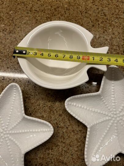 Тарелки / Блюдца / Морской стиль