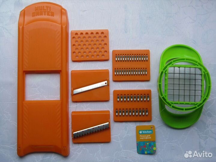 Овощерезка (шинковка, тёрка) со сменными насадками
