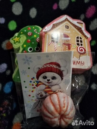 Бомбочки для ванны и мыло