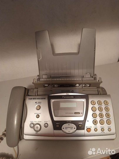 Факс. Телефон-факс Panasonic KX-FP143RU