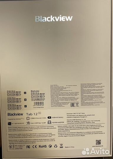 Планшет blackview tab 12